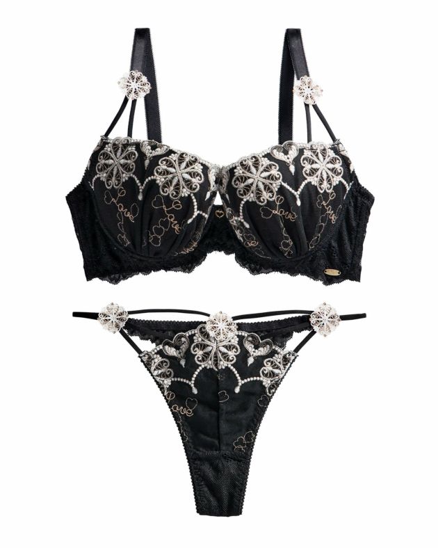 Glow Heart Lingerie -Tバックセット- | LEMURA